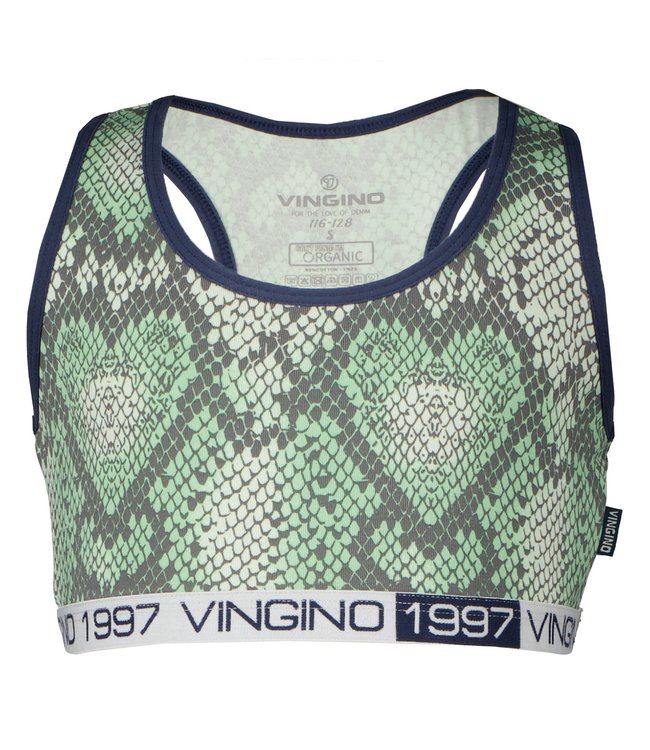 Vingino Racerback topje Snake Old Mint