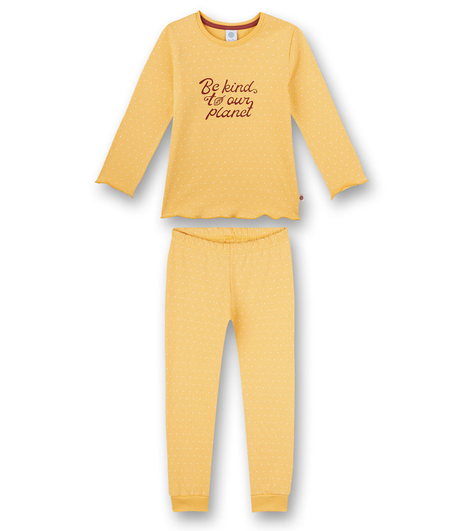 Sanetta Pyjama set Yellow Be Kind
