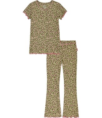 Claesen's Pyjama set Neon Leopard
