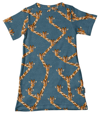 SNURK Dress Giraffe Blue