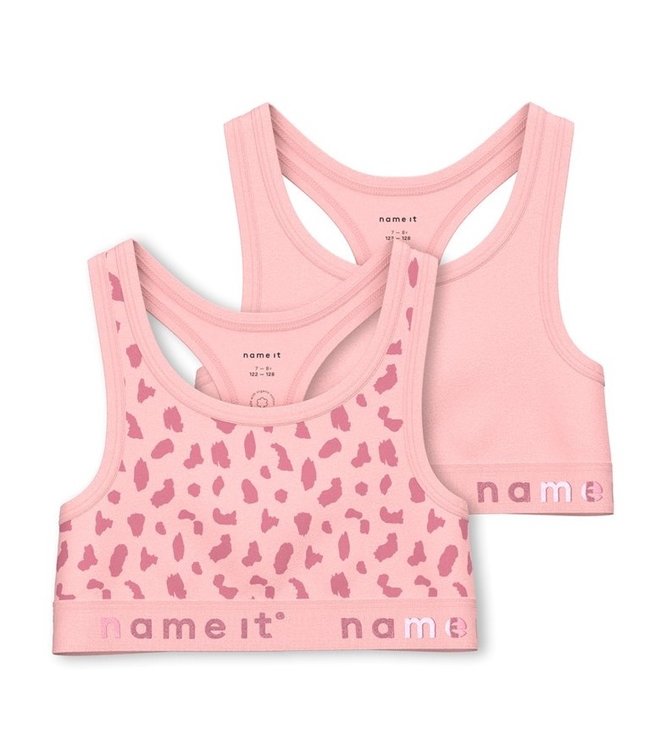 Name it Bustier Pink Leo 2er Pack