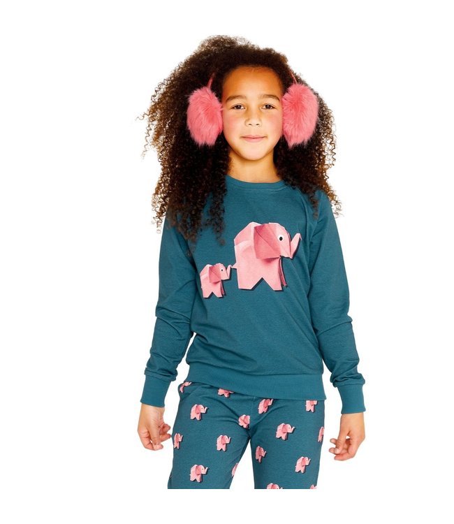 SNURK Pullover Pink Elephant