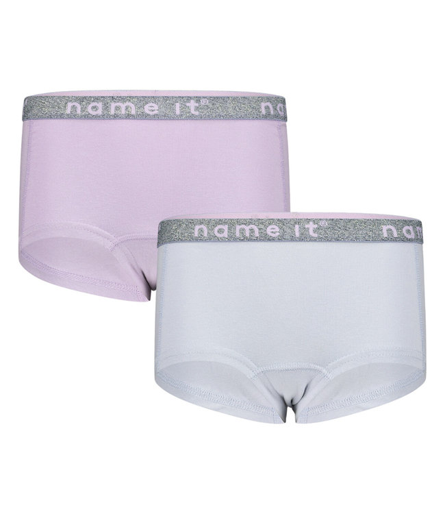 Name it Cutbriefs heather 2-pack