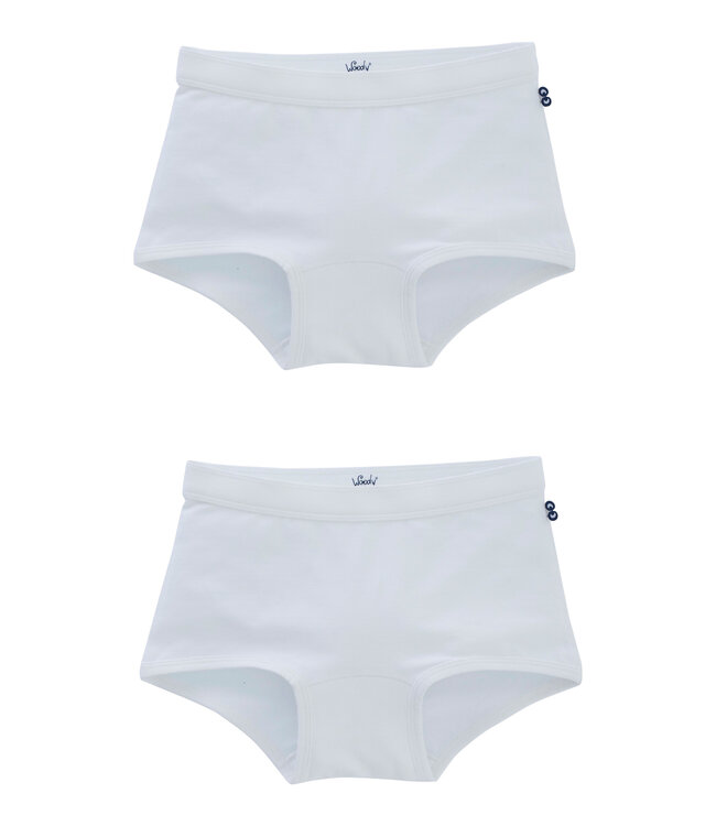 Woody Cutbriefs Weiß NEW 2er Pack