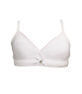 Woody Softbra Weiß Pink Dots NEW