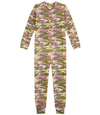 Claesen's Onesie pajamas Army Dots