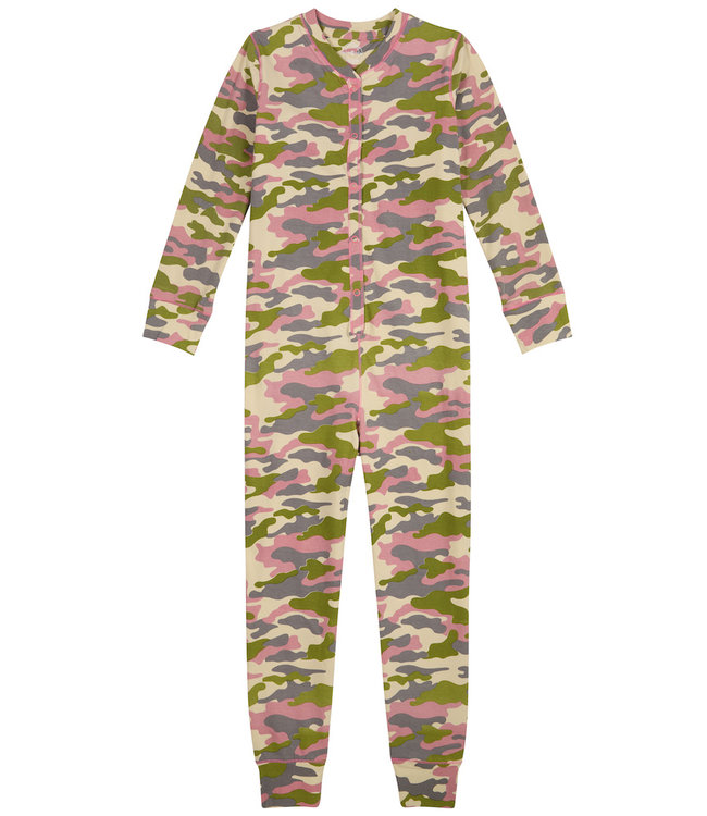 Claesen's Onesie pajamas Army Dots