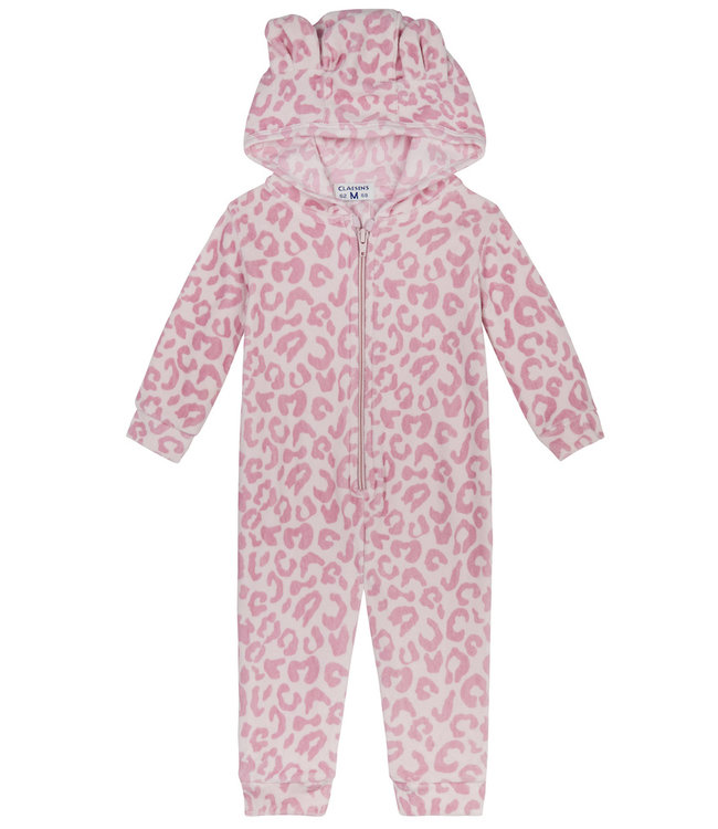 Claesen's Baby onesie velvet Pink Panther