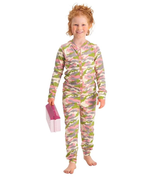 Claesen's Onesie pajamas Army Dots