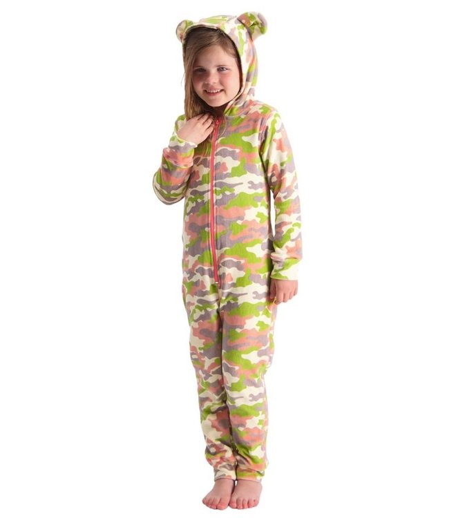 Claesen's Jumpsuit cotton velvet Army Dots