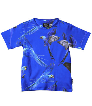 SNURK T shirt Blue Parrot