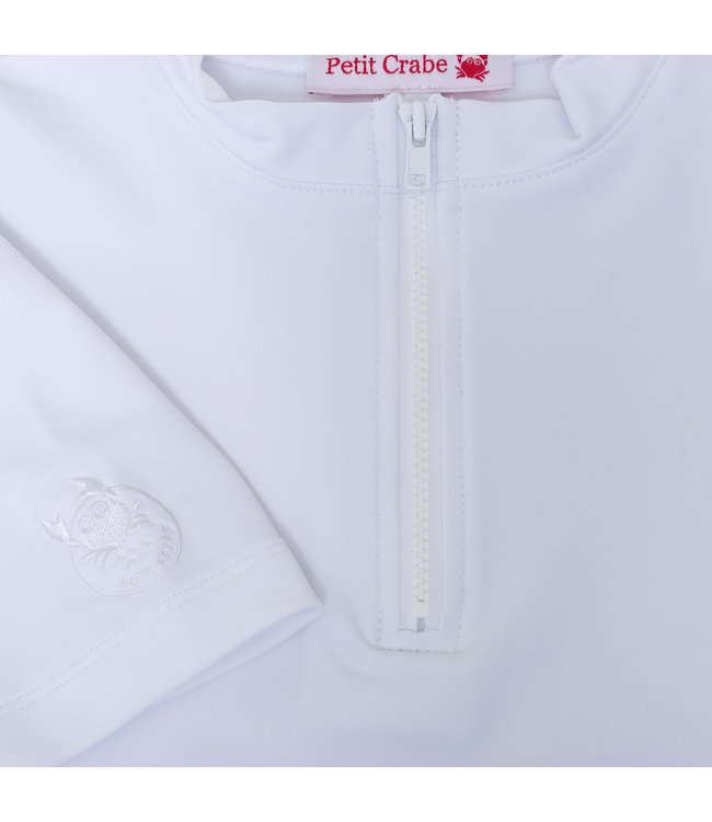 Petit Crabe Zwemshirt UV 50+ Max White