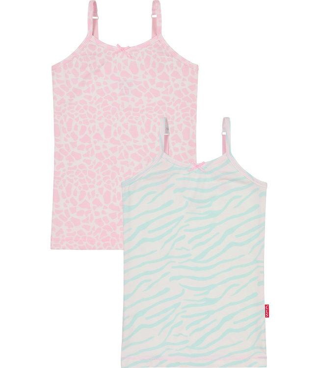 Claesen's Camisole Zebra Giraffe 2-pack