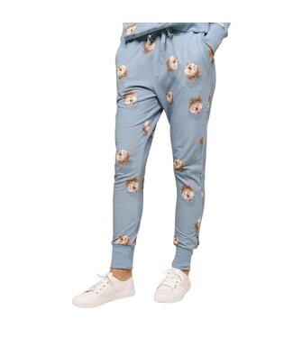 SNURK Sweat pants vrouw Hedgy Blue