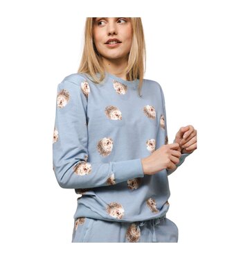 SNURK Pullover Damen Hedgy Blue