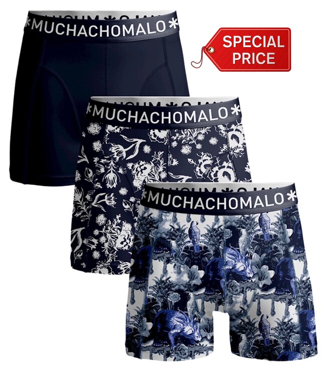 Muchachomalo Boxershort Floral Dino 3er Pack