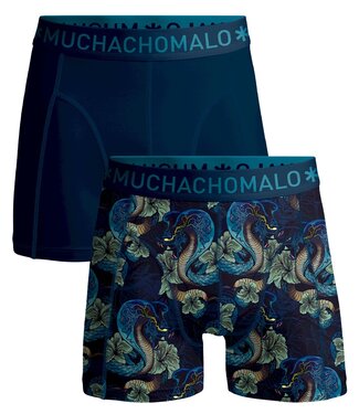 Muchachomalo Boxer shorts cotton-modal Snake 2-pack