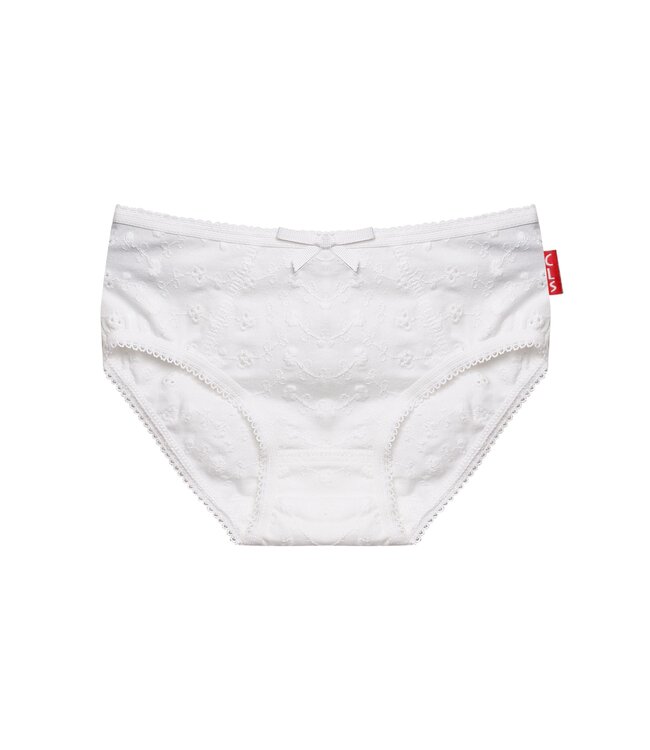 Claesen's Knickers White Embroidery, 3-pack