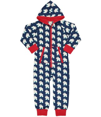 Maxomorra One-piece pyjama suit Polar Bear