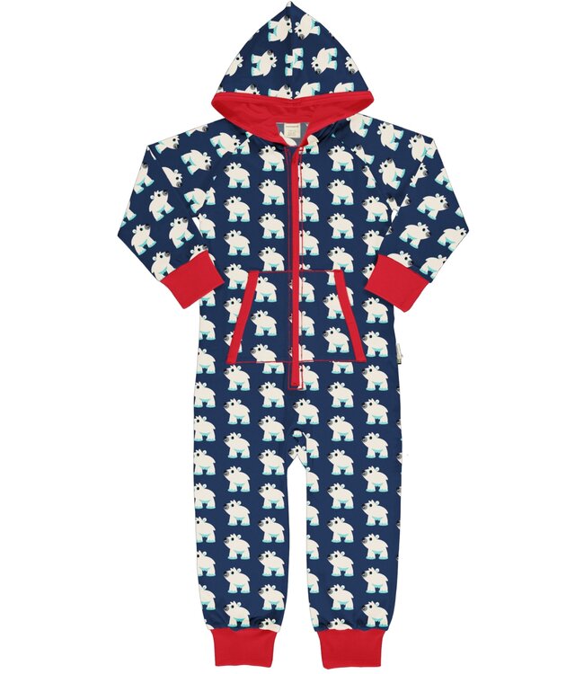 Maxomorra Overall-Pyjama Polar Bear