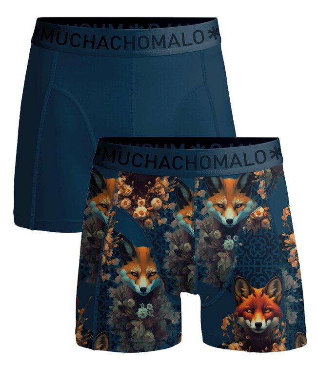Muchachomalo Boxershort cotton modal Foxtrot 2-pack