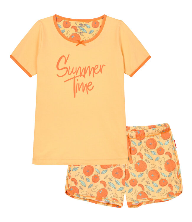 Claesen's Pyjama set shorty Oranges