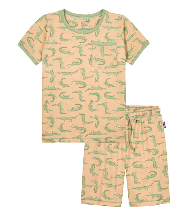 Claesen's Pyjama set shorty Crocodile