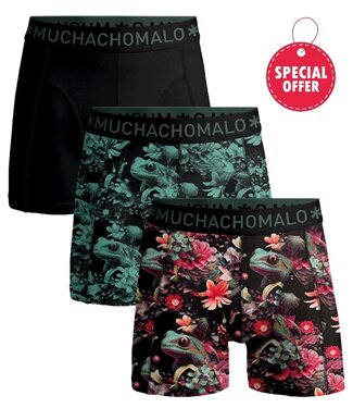 Muchachomalo Boxer trunks Poison Frog 3-pack Special Price
