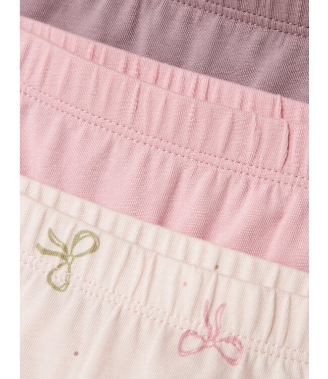 Name it Knicker briefs Bow Barely Pink 3-pack