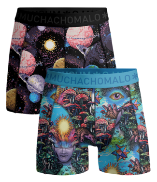 Muchachomalo Boxershorts Inner Outer Space 2er-Pack