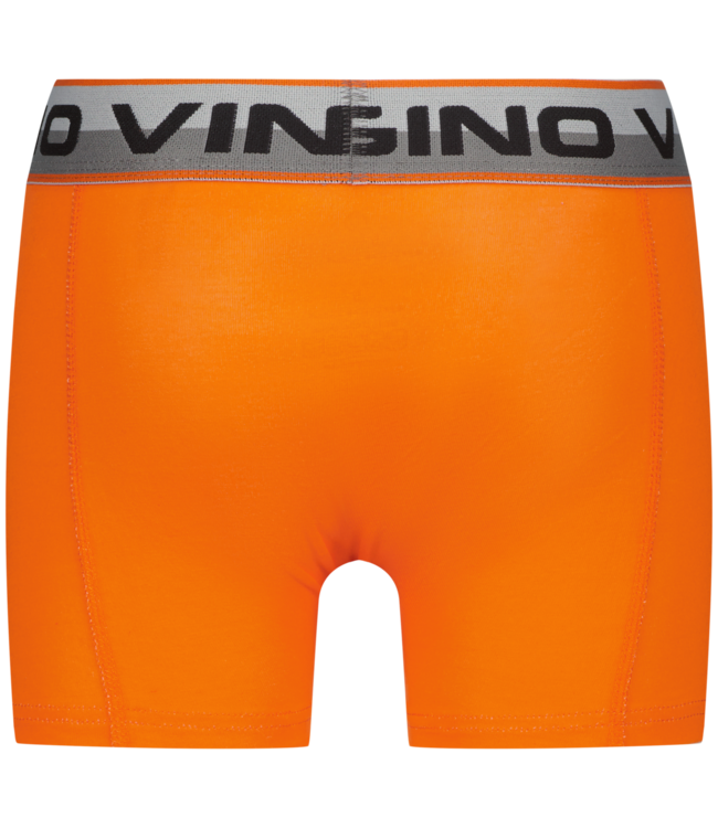 Vingino Boxershorts Solid Orange Red 3er-Pack