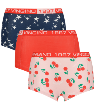 Vingino Shortje Multi Dark Blue 3-pack