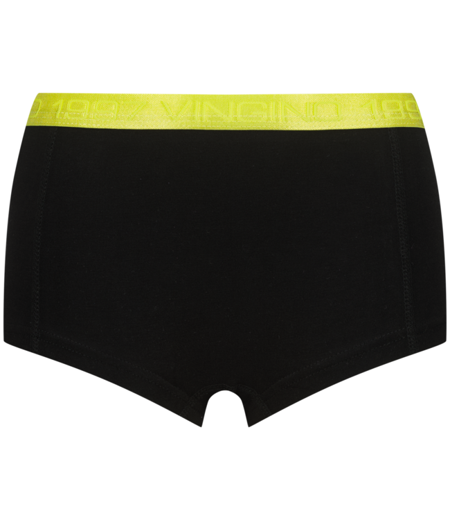 Vingino Shortje Tropical Deep Black 3-pack
