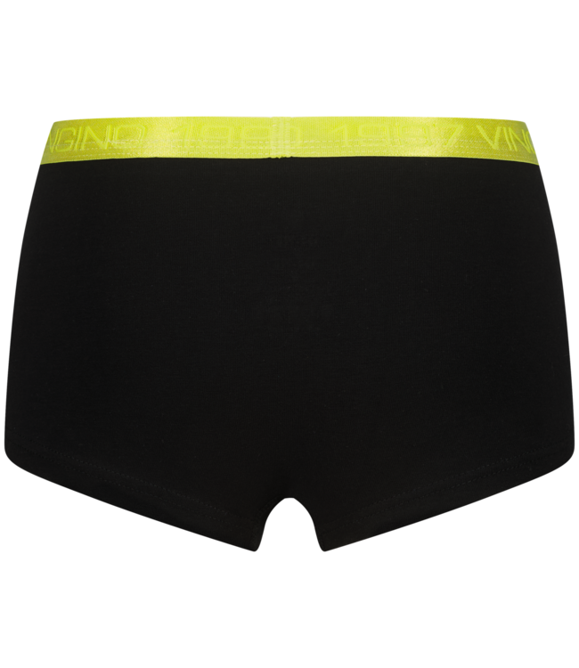 Vingino Shortje Tropical Deep Black 3-pack