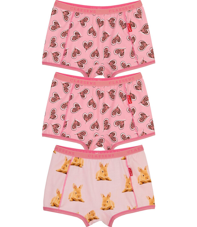 Claesen's Cutbriefs Hearts 3er Pack