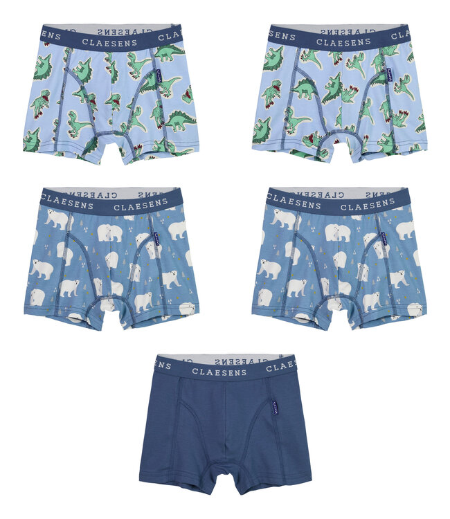 Claesen's Boxershort  Multi Animal 5-pack
