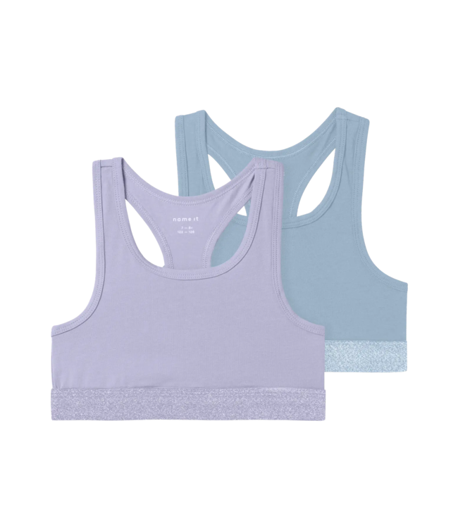 Name it Bustier HeatherLurex NEW 2er Pack