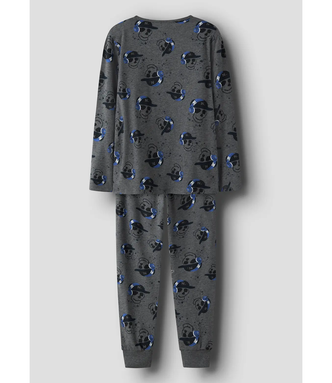 Name it Pyjama set Skull Grey