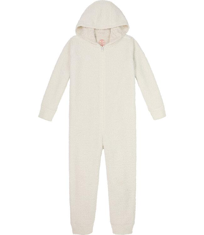 Claesen's Jumpsuit cotton teddy Ivory