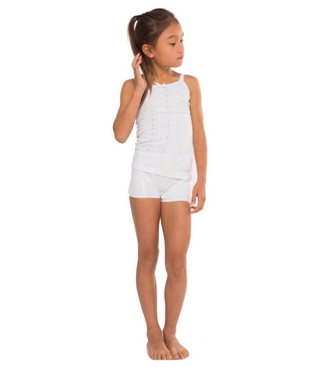 Claesen's Camisole White Embroidery