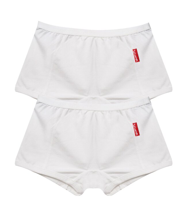 Claesen's Boxertje basic White  2-pack