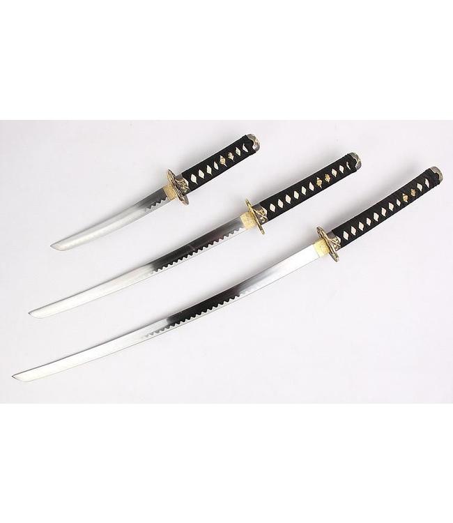 Samurai zwaarden set