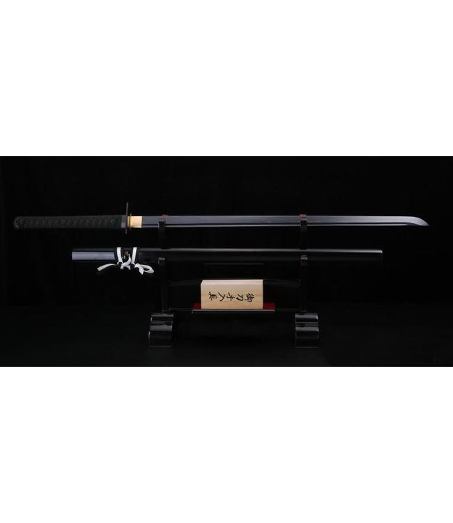 Damast Ninja sword single