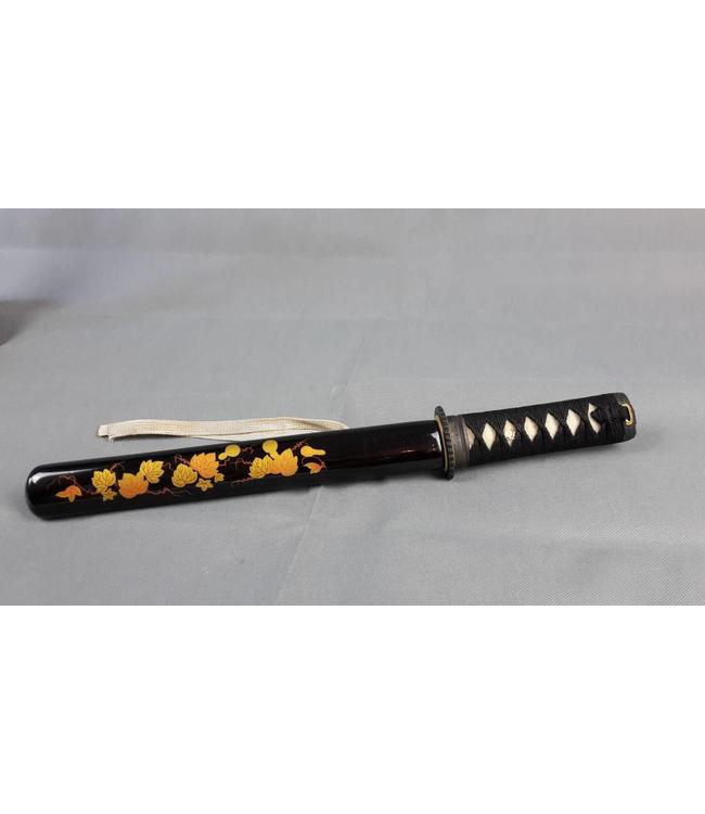 Damast tanto knife black - Copy