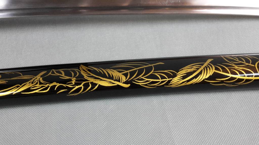 Feather Samurai sword