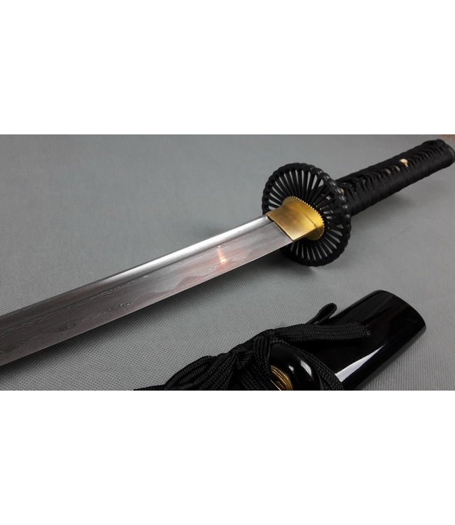 Japanisch Wakizashi samurai schwert Damast