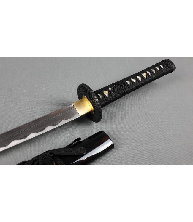 Japanisch Wakizashi samurai schwert Damast