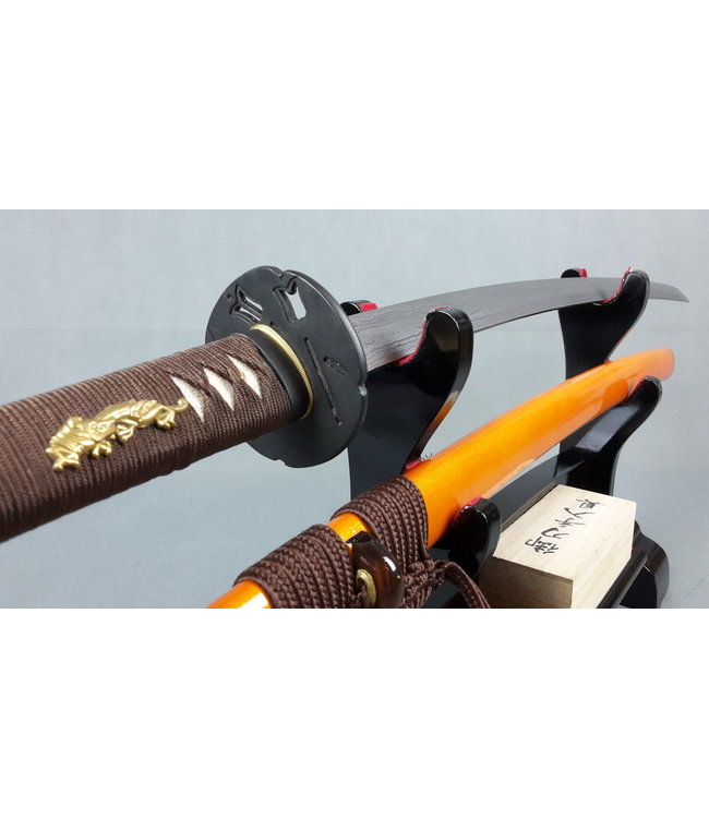 Damast and Metallic samurai sword