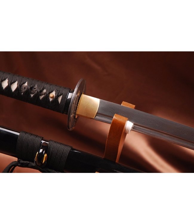 Damast Man samurai katana zwaard