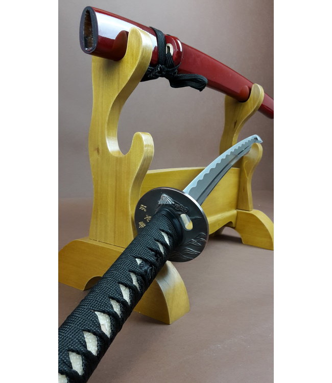 Wakizashi M zwaard met rode saya